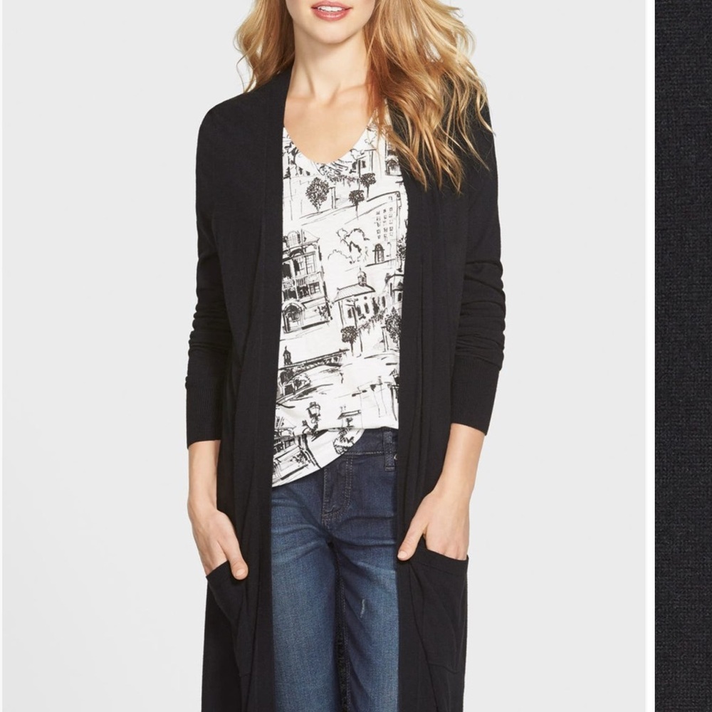 Halogen Dark Charcoal Women's Cardigan